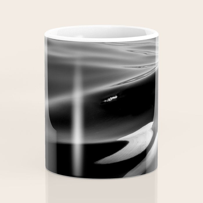 Orca, kill whale whale watching black and white nature photograph - photography - photographs Coffee Mug Gallery Image 4