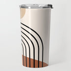Abstraction_SUN_LINE_BOHEMIAN_LANDSCAPE_POP_ART_1129B Travel Mug Gallery Image 2