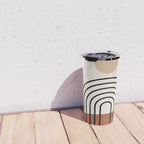 Abstraction_SUN_LINE_BOHEMIAN_LANDSCAPE_POP_ART_1129B Travel Mug Gallery Image 4