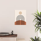 Abstraction_SUN_LINE_BOHEMIAN_LANDSCAPE_POP_ART_1129B Poster Gallery Image 2