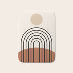 Abstraction_SUN_LINE_BOHEMIAN_LANDSCAPE_POP_ART_1129B Bath Mat Gallery Image 1