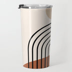 Abstraction_SUN_LINE_BOHEMIAN_LANDSCAPE_POP_ART_1129B Travel Mug Gallery Image 3