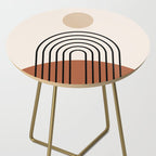 Abstraction_SUN_LINE_BOHEMIAN_LANDSCAPE_POP_ART_1129B Side Table Gallery Image 2