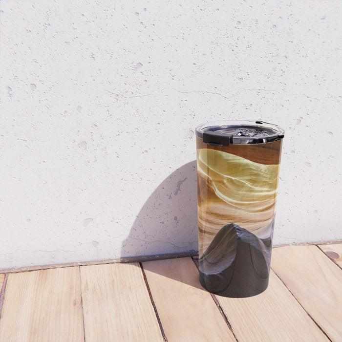 Antelope Canyon Filtered Light   3-9-15 Travel Mug Gallery Image 4