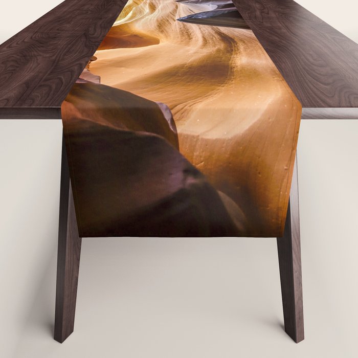 Antelope Canyon Filtered Light   3-9-15 Table Runner Gallery Image 1