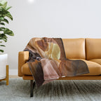 Antelope Canyon Filtered Light   3-9-15 Throw Blanket Gallery Image 1