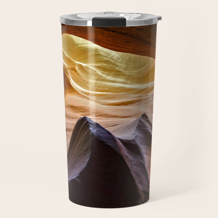 Antelope Canyon Filtered Light   3-9-15 Travel Mug Gallery Image 1
