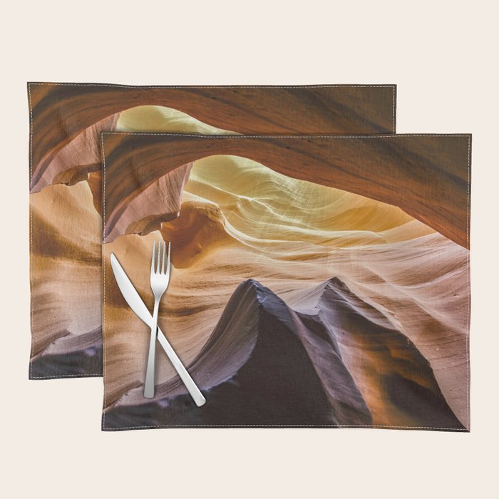 Antelope Canyon Filtered Light   3-9-15 Placemat Gallery Image 1