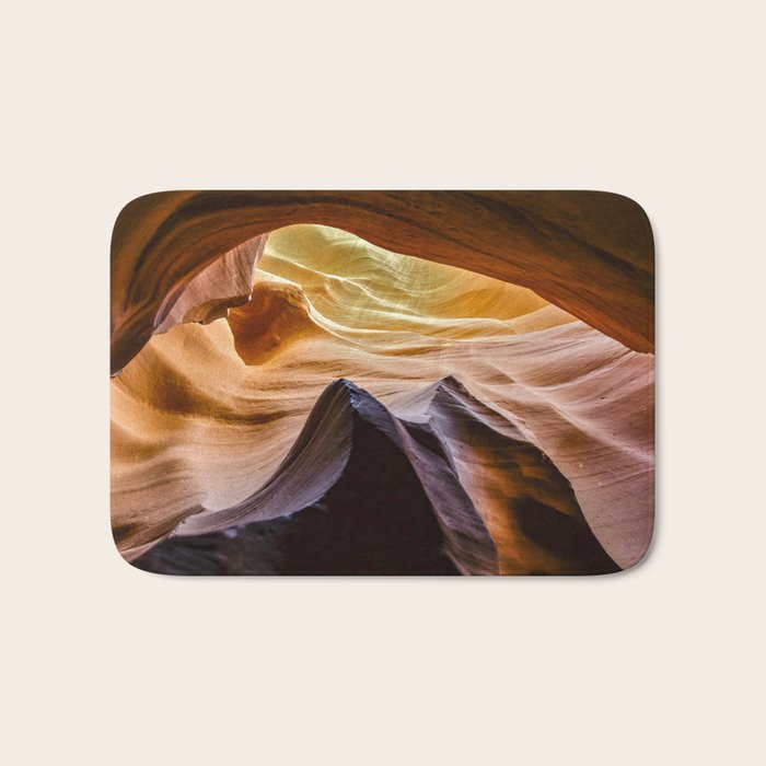 Antelope Canyon Filtered Light   3-9-15 Bath Mat Gallery Image 1