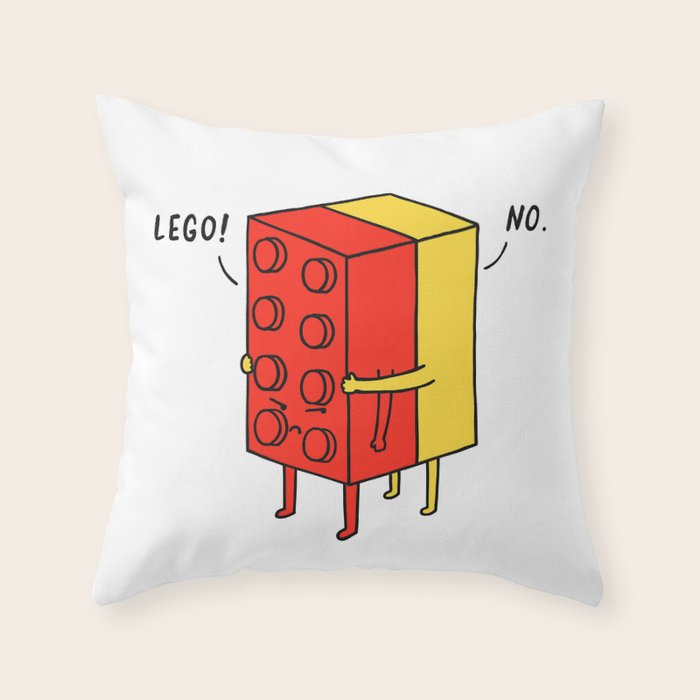 I'll Never Le Go Throw Pillow Gallery Image 6