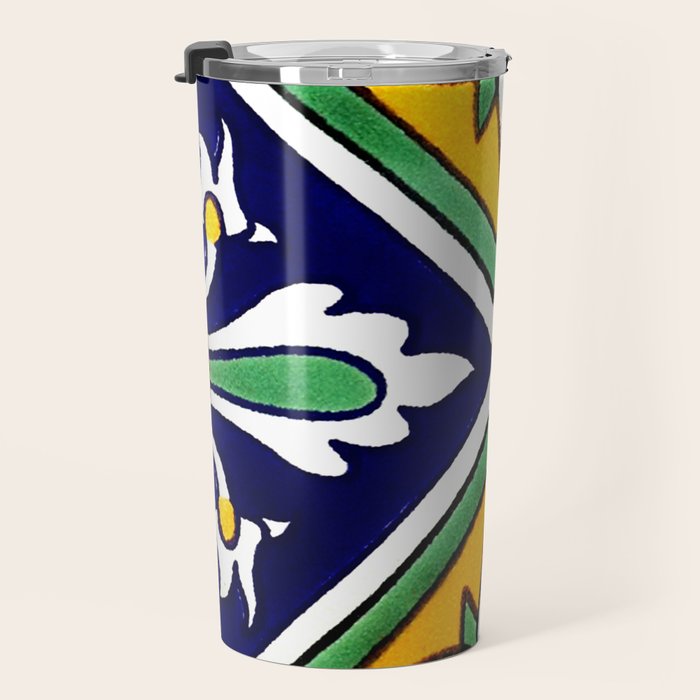 talaveramexican tile Travel Mug Gallery Image 3