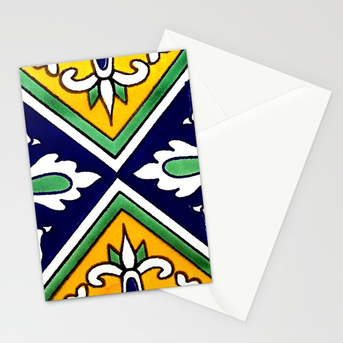 talaveramexican tile Stationery Card Gallery Image 2