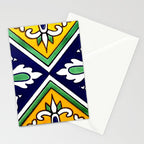 talaveramexican tile Stationery Card Gallery Image 2