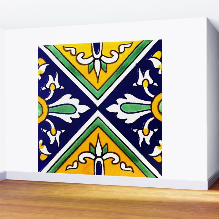 talaveramexican tile Wall Mural Gallery Image 2
