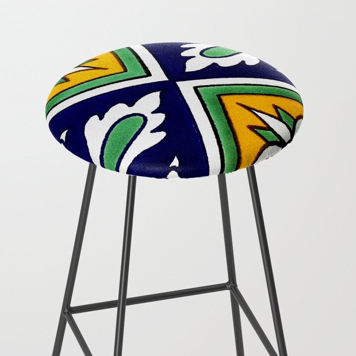 talaveramexican tile Stool Gallery Image 2