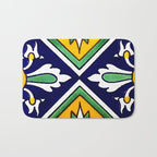 talaveramexican tile Bath Mat Gallery Image 1