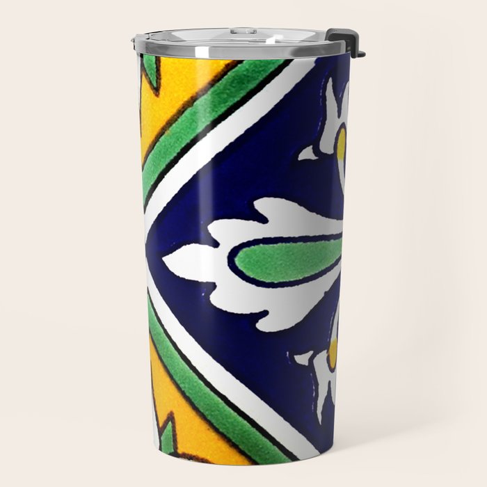 talaveramexican tile Travel Mug Gallery Image 2