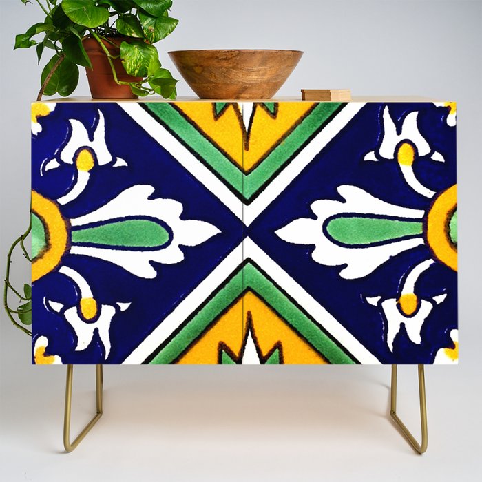 talaveramexican tile Credenza Gallery Image 1