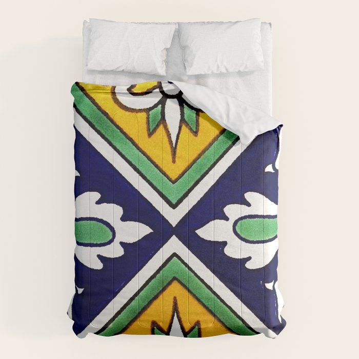 talaveramexican tile Comforter Gallery Image 6