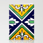 talaveramexican tile Stationery Card Gallery Image 2