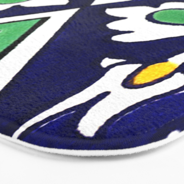 talaveramexican tile Bath Mat Gallery Image 3