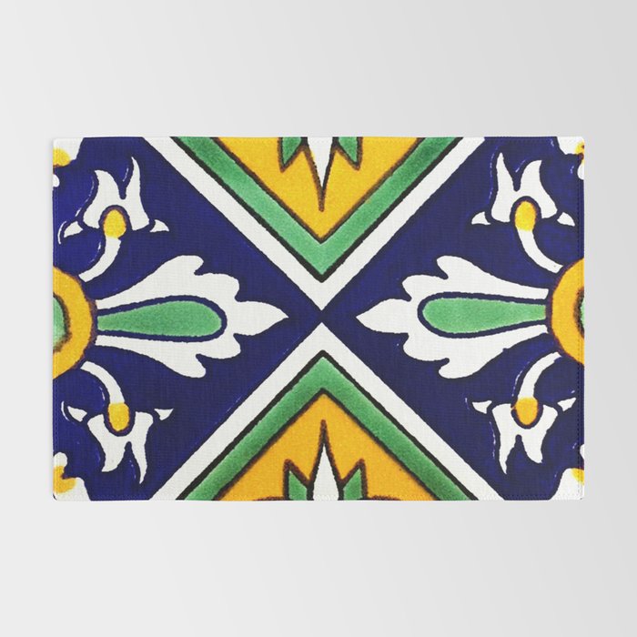 talaveramexican tile Rug Gallery Image 2