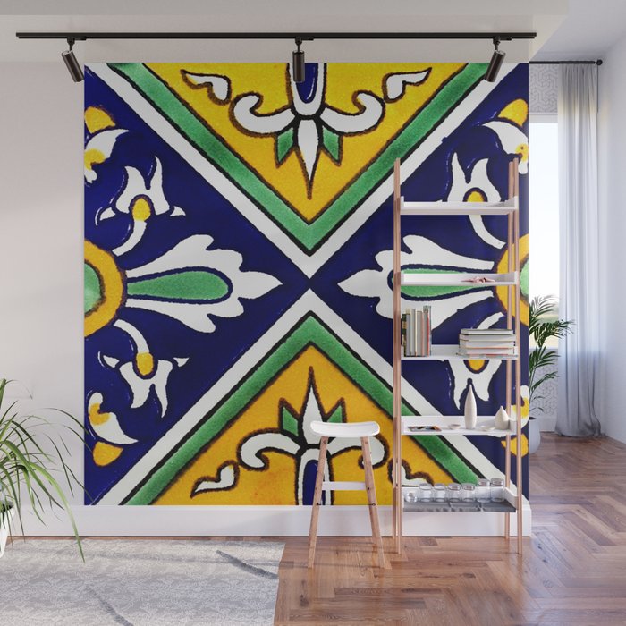 talaveramexican tile Wall Mural Gallery Image 1