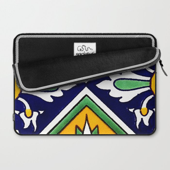 talaveramexican tile Laptop Sleeve Gallery Image 2