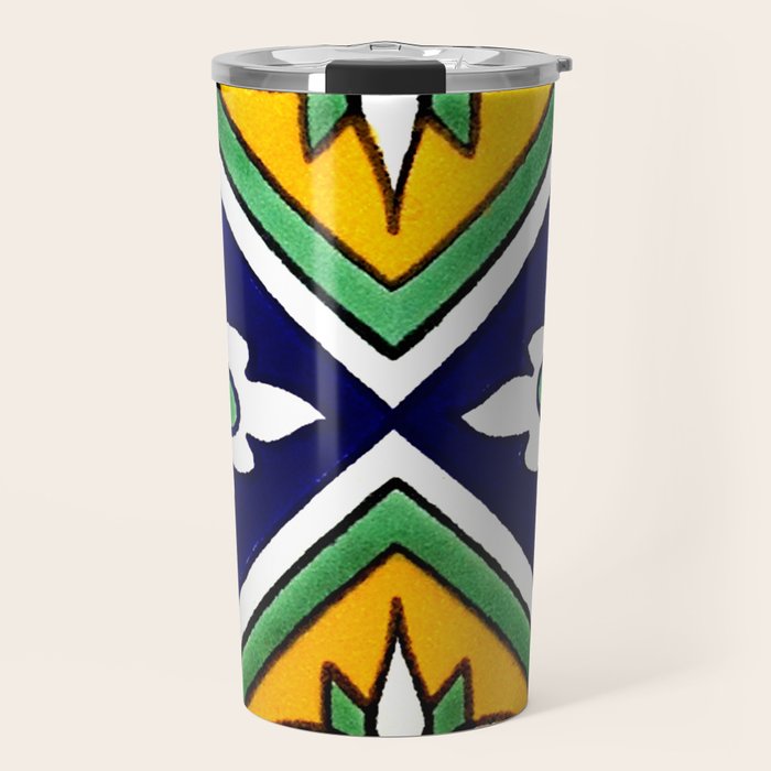 talaveramexican tile Travel Mug Gallery Image 1