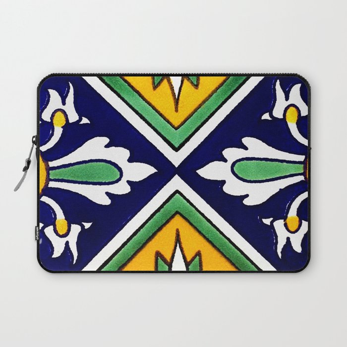 talaveramexican tile Laptop Sleeve Gallery Image 1