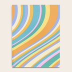 Wavy Stripes XXIV - 90s Summer Notebook Gallery Image 4