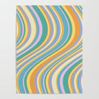 Wavy Stripes XXIV - 90s Summer Poster Gallery Image 4