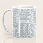Sweet Doodle Squares . Coastal Blue Coffee Mug Gallery Image 3