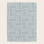 Sweet Doodle Squares . Coastal Blue Poster Gallery Image 4