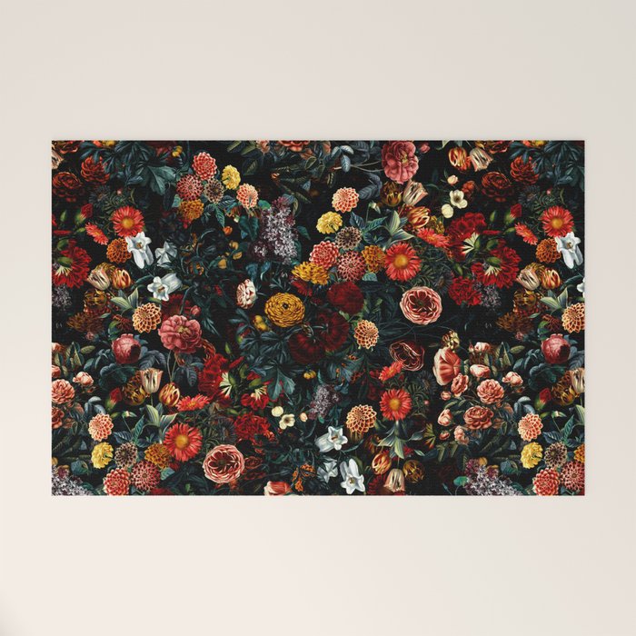 Midnight Garden XXVI Welcome Mat Gallery Image 1