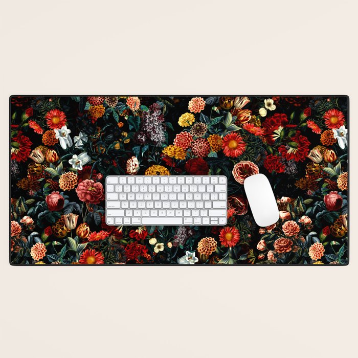 Midnight Garden XXVI Desk Mat Gallery Image 1