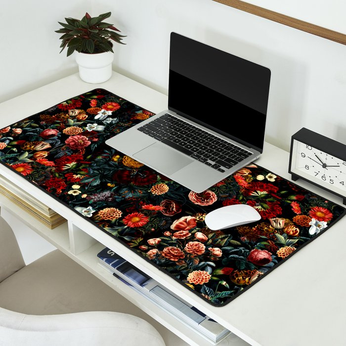 Midnight Garden XXVI Desk Mat Gallery Image 2