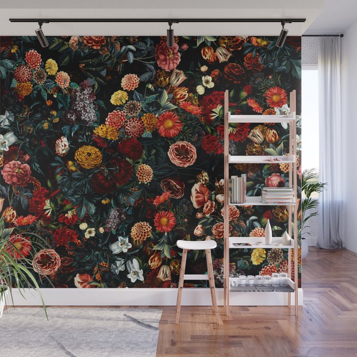 Midnight Garden XXVI Wall Mural Gallery Image 1