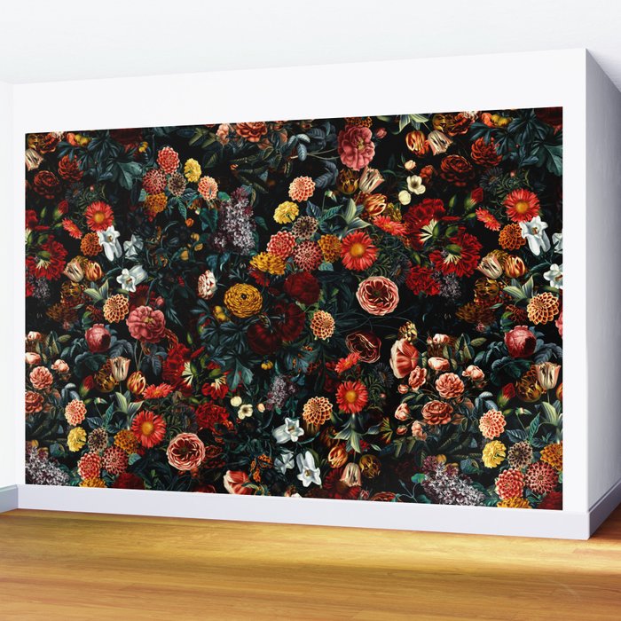 Midnight Garden XXVI Wall Mural Gallery Image 2