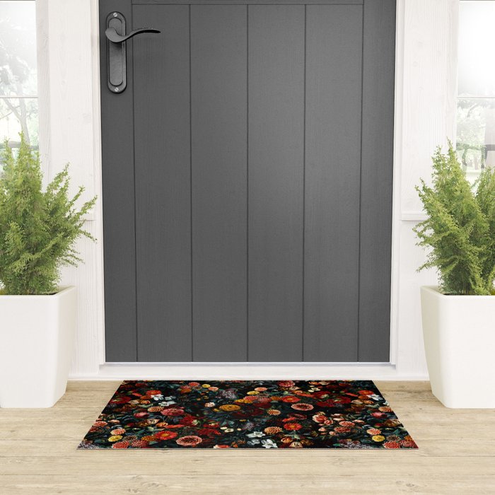 Midnight Garden XXVI Welcome Mat Gallery Image 3