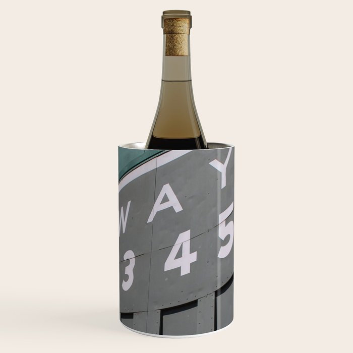 Fenwall -- Boston Fenway Park Wall, Green Monster, Red Sox Wine Chiller Gallery Image 3