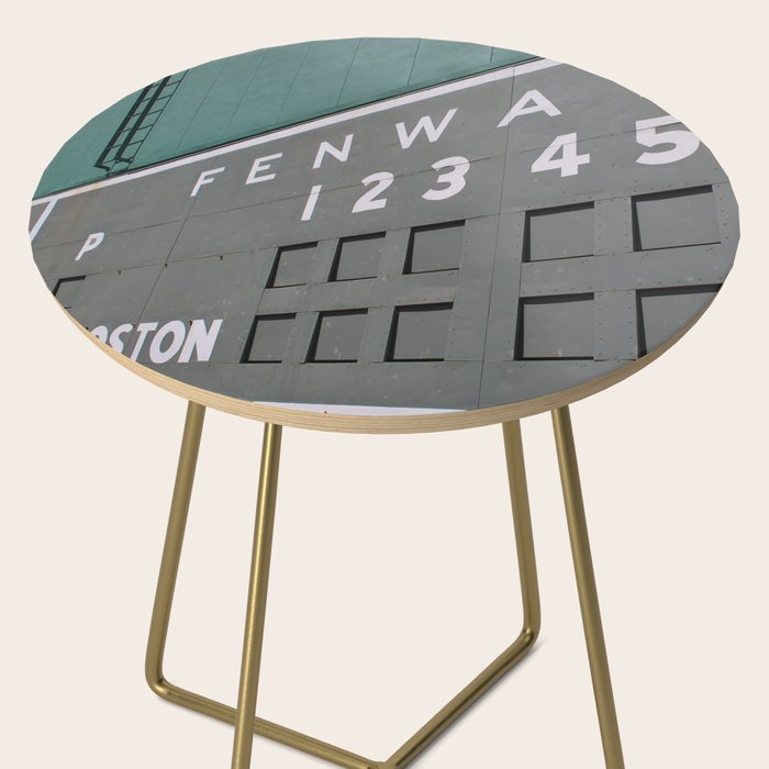 Fenwall -- Boston Fenway Park Wall, Green Monster, Red Sox Side Table Gallery Image 2