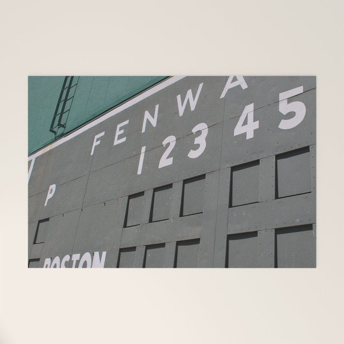 Fenwall -- Boston Fenway Park Wall, Green Monster, Red Sox Welcome Mat