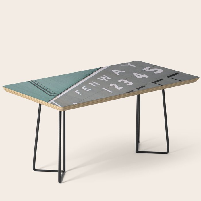 Fenwall -- Boston Fenway Park Wall, Green Monster, Red Sox Coffee Table Gallery Image 1