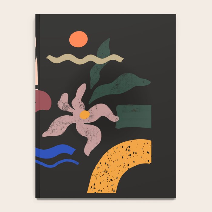 Abstract Floral 3 Notebook Gallery Image 4