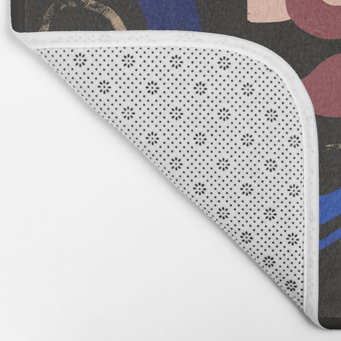 Abstract Floral 3 Bath Mat Gallery Image 2