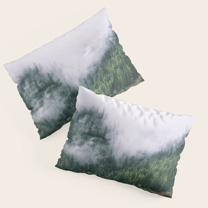 Forest Fog VIII Pillow Sham Gallery Image 1