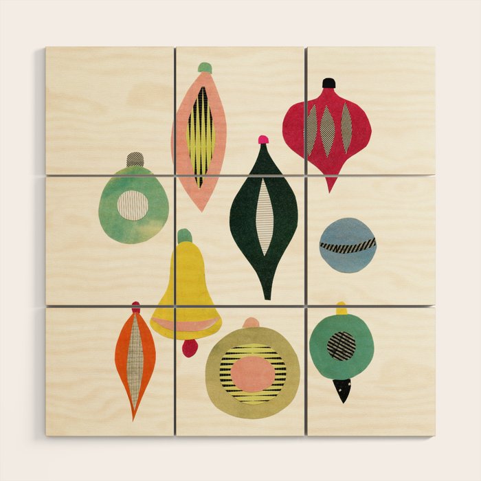 Christmas II Wood Wall Art Gallery Image 1