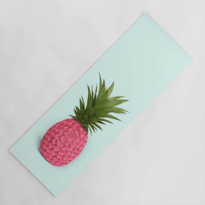 PINEAPPLE ROSES Yoga Mat Gallery Image 1