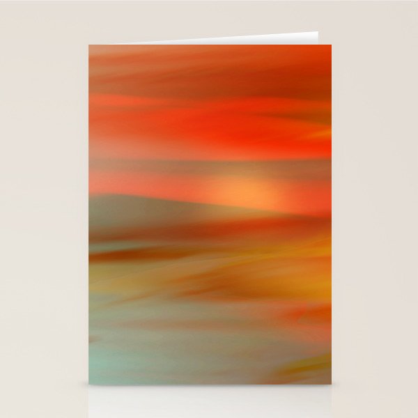 Desert Sunrise Stationery Card Gallery Image 1